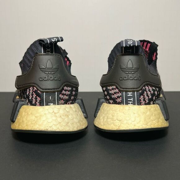 Unisex ADIDAS NMD R1 STLT Solar Pink Athletic Shoes / Size 5M - 6W - Picture 4 of 9